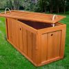 Wooden Toy Chest