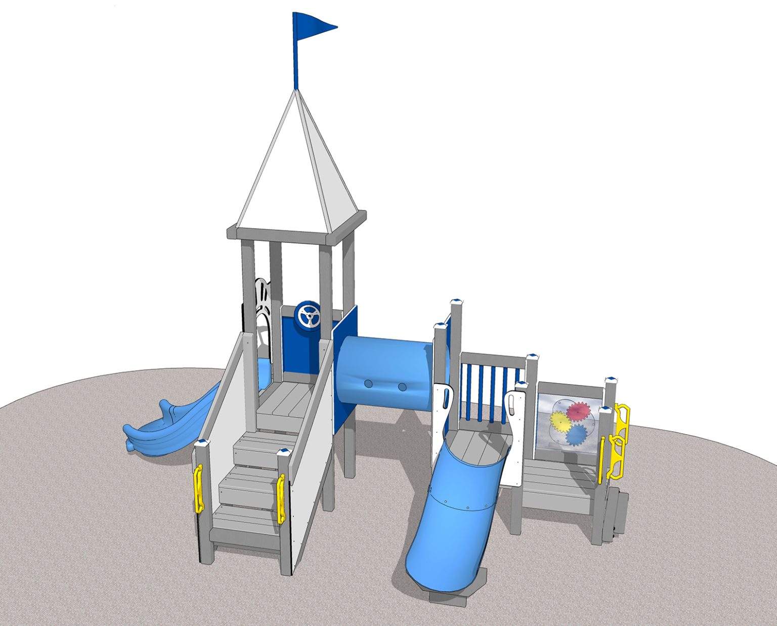 Kiwi (Preschool) Playground - BlueRidge Playgrounds